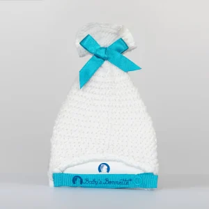 gorro Baby’s Bonnette color azul laguna