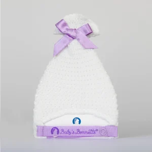 gorro Baby’s Bonnette color lavanda